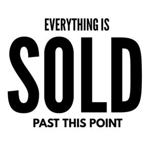 All items sold past this point